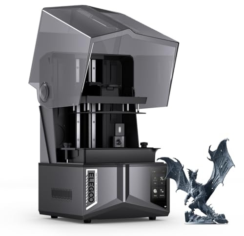 ELEGOO Saturn 4 Ultra 16K Impresora 3D Resina con Tapa Abatible