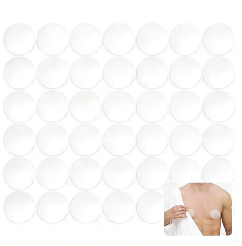 200Pcs Cache Tétons Jetables pour Hommes, Couvertures de Mamelon, Couvre Tétons Invisibles Anti-Frottement, Protection Coureurs pour Athlètes et au Gym, Confort et Usage Pratique