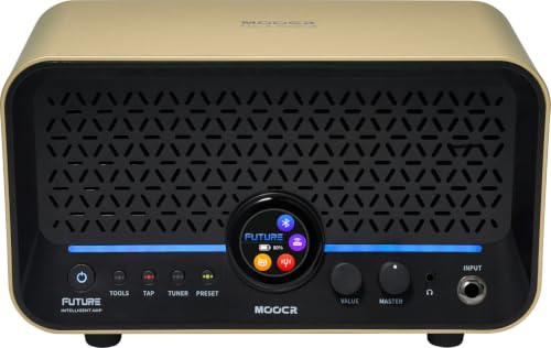 Mooer F15i Li - Multi-Effects & Modeling Guitar Combo, 15 Watt, with Battery - Imperial Gold
