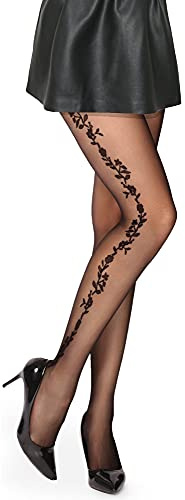 Merry Style Damen Strumpfhose Mit Muster MS 284 20 DEN
