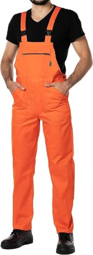 MAZALAT work wear Salopette Longue avec Poches Multifonctions Vêtements Professionnels pour Artisans, Maçons, Couvreurs, Menuisiers, Électriciens et Bien d'autres |Made in EU