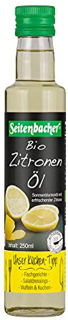 Seitenbacher Bio Zitronen Gewürz Öl I Erstpressung I kaltgepresst I nativ I Antipasti I Fisch I (1x250 ml)