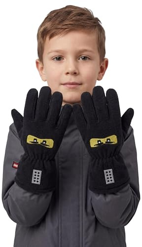 LEGO Unisex Lego Wear Ninjago Fleece Handschuhe Unisex Atmungsaktiv Fleece Handschuh