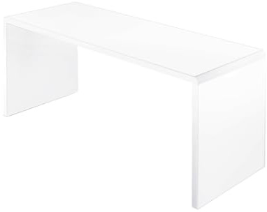 Design Schreibtisch Fast Trade - 140cm - weiß Hochglanz Bürotisch