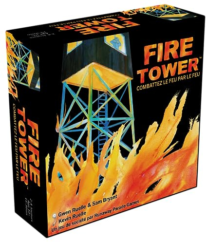 Goliath Toys Fire Tower (Französische Ausgabe) Partyspiele, Strategiespiele, ab 10 Jahren, Brettspiele, Schütze Sie und sei das taktischste Spielzeug zum Mitnehmen, 2 bis 4 Spieler