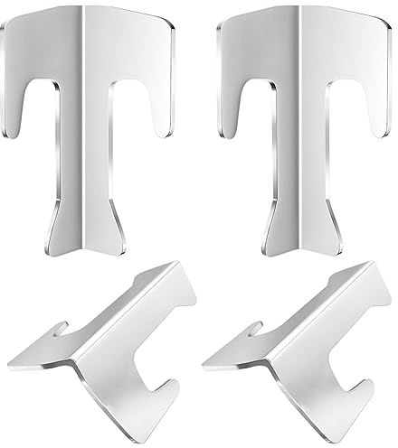 Joycabin Lot de 4 entretoises pour plaques de feu, entretoises universelles pour plaques de feu à utiliser sur les fûts de feu, les bols à feu et les grilles de bouilloire Disque de barbecue