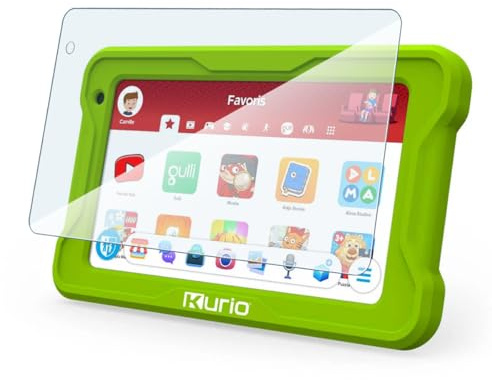 KARYLAX - Protection d'écran en Verre Flexible, Dureté 9H, Anti-Rayures, Film Protecteur compatible pour Tablette Enfant Kurio Gulli Connect 4 (7 Pouces)