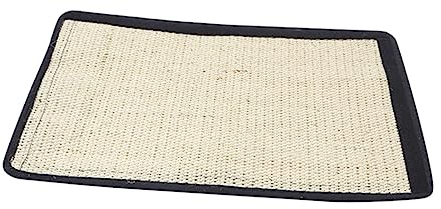 Angoily Kratzbrett Aus Sisal Tragbar Und Einfach Aufzubewahren Großes Katzenkratzmatt Für Möbel Und Teppichschutz Strapazierfähiges Katzenspielzeug Für Krallenpflege