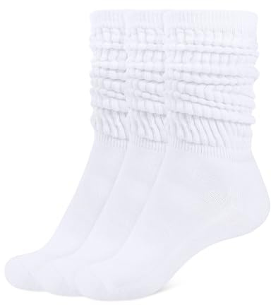 CLOSEMATE 3 Paia Calze Cotone a Scrunch