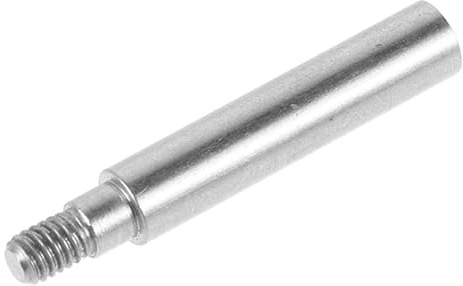 Edelstahl Kolbenstange für Tenorhorn, Robustes Zubehör in Silber, 1 Stück | Praktisches Zubehör für Wartung und Reparatur, Leicht zu Lagern, Passend für Musiker, Silberfarben