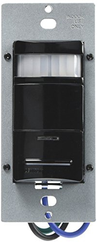 Leviton Multi-Technology Ceiling Mount Occupancy Sensor, 24VDC, 35mA; 1000SF Field-of-View, ODS10-IDE, Black
