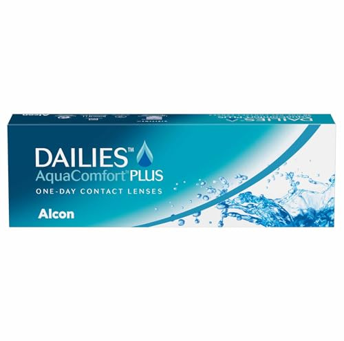 Dailies AquaComfort Plus lenti a contatto giornaliere | 30 lenti | BC 8.7 mm | DIA 14.0 mm | -04.75 diottrie