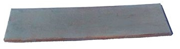 Lederabziehriemen GRAU, 20cm x 5cm, behandelt mit SIC-Polierpaste