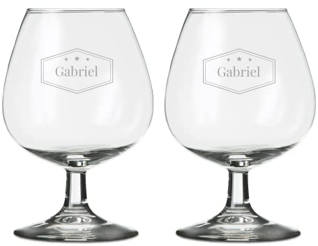 your surprise Bicchiere di brandy personalizzato (2 pezzi)