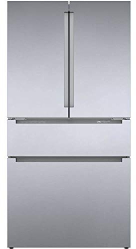 800 Series 36 in. 21 cu. ft. Smart Counter Depth French Door Recessed Handle Refrigerator Stainless Steel, Ice and Water
