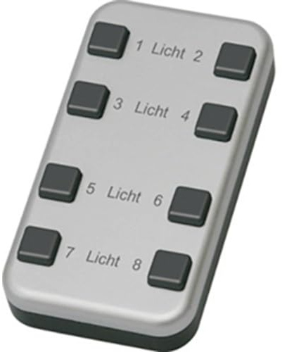 Eltako Funk-Minihandsender anthrazit glänzend FMH8-ag