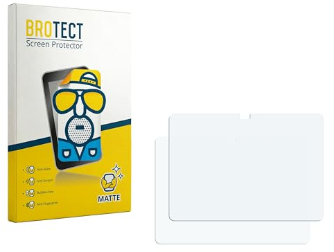 BROTECT Schutzfolie für Toscido X102 10 | 2 Stück Entspiegelnder Displayschutz Made in Germany Matte Displayschutz-Folie Anti-Reflex Anti-Fingerprint Einfache Montage