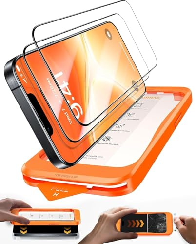 TORRAS für iPhone 13/13 Pro Glas, iPhone 14 Schutzglas [Unzerbrechlich TOP 9H Schutz] Militärniveau aus DE Dauerhaft Schutzfolie für iPhone 13/13 Pro, iPhone 14 für Panzerglas [Full Screen] 2 Stück | Militärstandard Glas [Full Screen] Schutzfolie für iPhone 13/13 Pro, iPhone 14 Anti-Fingerabdruck Einfache Montage