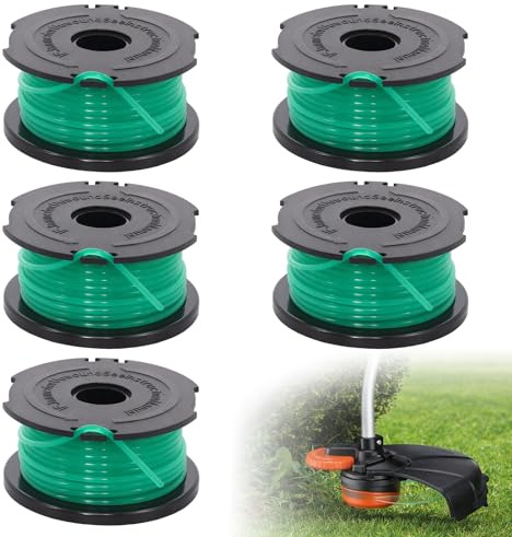 Poweka A6482 Strimmer Spool Line Compatible with BLACK DECKER GL7033, GL8033, GL9035 String Trimmers