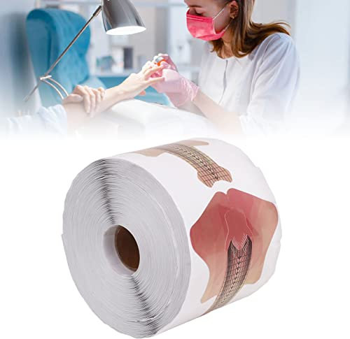 300 Formas de Uñas de Papel Fuerte para Formas de Uñas Acrílicas para Formas de Uñas para Constructor de Uñas de Gel Moldeador de Uñas Formas de Extensión de Uñas (forma de pez)
