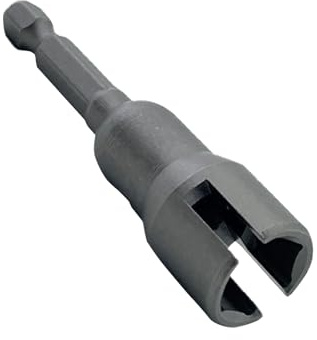 1 x 1/4 Zoll Flügelmutter-Schraubendreher-Bit, Haken, Steckschlüssel, Schaft, Stecknuss, Adaptermutter für elektrische Bohrmaschine, Schraubendreher, Netzteil
