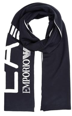 Sciarpa Emporio Armani EA7 da uomo armani blu, M