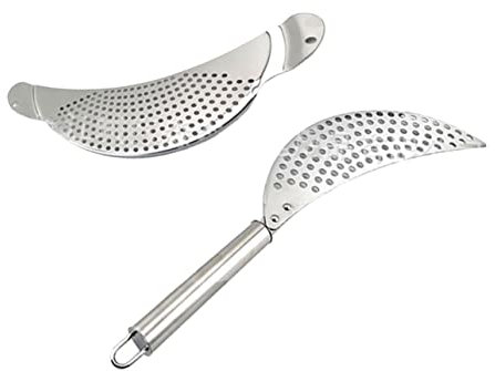 Cabilock Colador De Ollas De Acero Inoxidable 2 Unidades Colador De Pasta Fácil De Limpiar