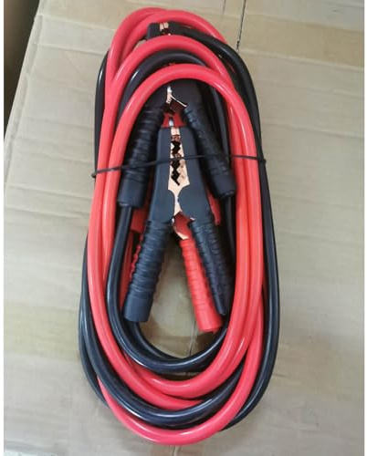 Car Battery Jumper Cables,Duty Cable,Pure Copper and Rubber,4 Meter,2000A,Professional Grade