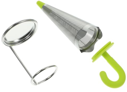 HEALEEP Stainless Steel Umbrella Tea Infuser Reusable Strainer for Loose Leaf Tea Stylish Kitchen Accessory