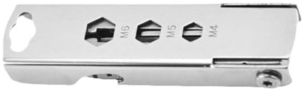 BaotyJie Sim Card Tray Eject Pin Extractor Multifunción Pin de Extracción de Tarjeta SIM Herramienta Compacta con Destornillador Y Abrebotellas de Acero Inoxid