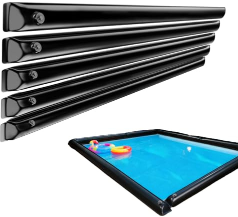 Bolsa De Agua - 5 Piezas, Bolsa para Piscina De Obra | B0lsa De Agua para Piscina, Versión De Esquina, Peso De PVC ParaA