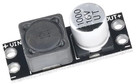 lazyfun Filtro di segnale video FPV 16 V 2 a Riduce il rumore di alimentazione per una trasmissione chiara in più dispositivi anti-inversione filtro