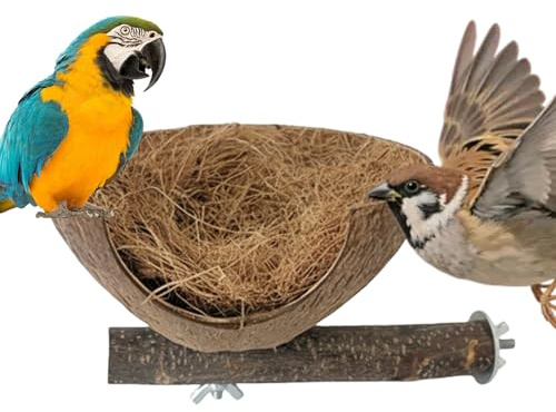 Generisk fågelbur tillbehör undulat bostäder | Fågelbo hussäng för nymfparakiter, conure, oskiljbara, kanariefåglar, finkar att bo, som vinterhabitat och