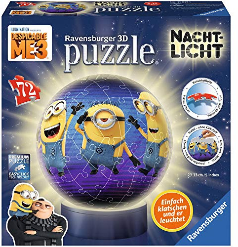 Ravensburger puzzleball, Nachtlicht Ich - einfach unverbesserlich 3: Einfach klatschen und er leuchtet