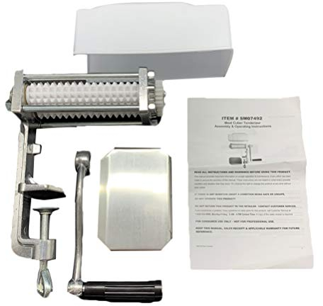 BESTonZON Fleischzartmacher Steak Zartmacher Metall Machine Steak Huhn Fisch Schweinefleisch Fleisch Grill Zartmacher Kochzubehör Küchenhelfer Zuhause Restaurant Küche