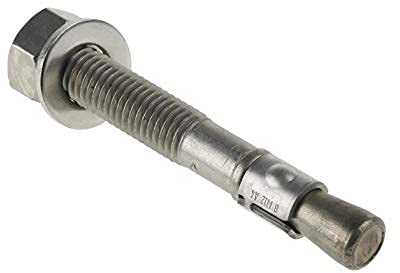 Bolzenanker Edelstahl A4 V4A mit ETA Zulassung Industriequalität Schwerlastanker Ankerschraube Keilanker Stahlanker Dübel Blitzdübel Anker Schwerlastdübel (20, M8 x 95)