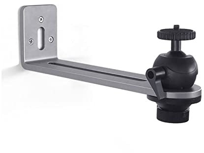 Projector Mount Projector Rack Aluminum Alloy Wall-mounted Heavy-duty Projector Stand Conference Room Projector Hanger Bedroom Living Room Retractable Foldable Projector Bracket Ceiling Mount with Tra