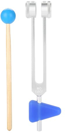 Diapason en Aluminium OM 136.1Hz, Diapason Therapeutique Diapason Om 136.1 Kit D'instruments à Fourche pour les Outils de Thérapie par Vibration de Guérison du Son