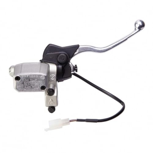 Brembo Pompa freno assiale anteriore PS11 mm corpo/leva argento con serbatoio integrato