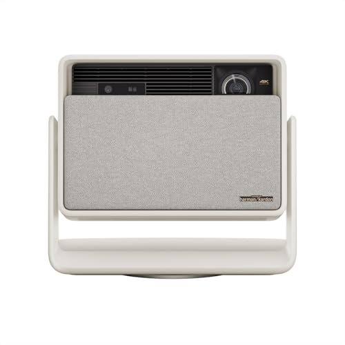 XGIMI HORIZON S Pro 4K Projector, Dolby Vision, 1800 ISO Lumens, 110% BT.2020, Built-in Flexible Stand, Intelligent Screen Adaption, 2 x 12W Harman Kardon