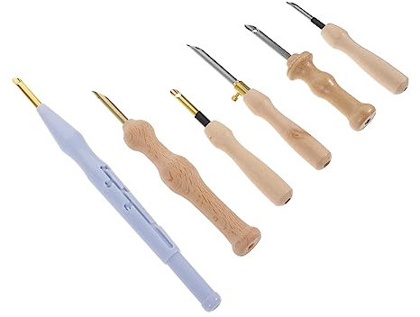 CORHAD 6pcs Herramientas De Púas Perforadoras Agujas De Coser Para Principiantes Set De Agujas De Punzonado