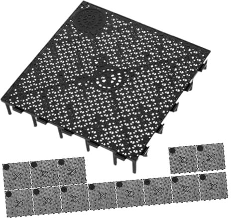 BESPORTBLE 14pcs Aquarium Dividing Plate Plastic Grid Divider for Fish Tank Bottom Filter Aquarium Accessory