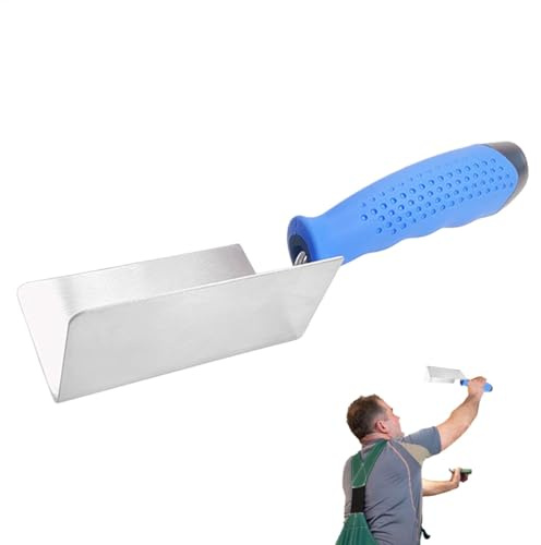 Truelle d'angle pour plâtre, Outil d'angle pour cloison sèche, Outil de Finition d'angle de plâtre, truelle de béton pour Les, truelle de plâtre intérieur et extérieur, Outil de plâtre d'angle