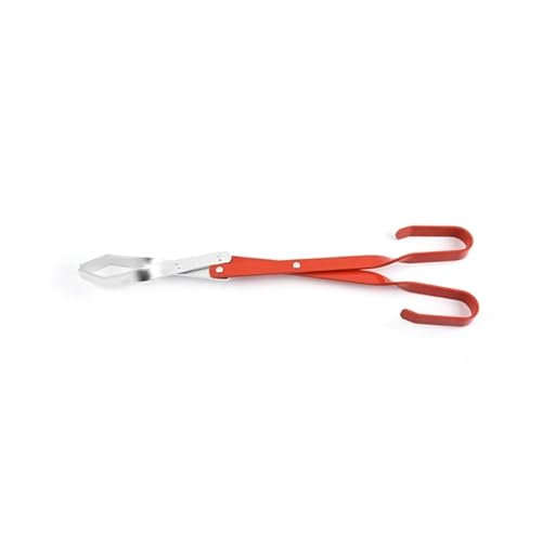 Pinzas para Fuego, Pinzas para leña, atizador de Chimenea, Pinzas para leña, Pinzas para carbón de Barbacoa, Parrilla, Herramienta para fogatas de Camping, Accesorios para fogatas (38,8 cm) ()
