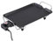 Electric Grill Plate, Non Stick Surfaces Electric Griddle Adjust Temperature Indoor Grill for BBQ UK Plug 220 Voltage 1360W Black