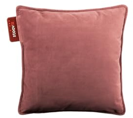 STOOV Ploov - Kabellose Wärmekissen - Infrarot mit Abschaltautomatik - 4,5 bis 14 Stunden wärme - 45x45 cm - Velvet