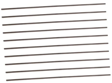 LIFKOME Filo di Tungsteno Resistente al Calore per Lavorazioni in Ceramica e Gioielli, 10 Pezzi, Ottimizza l'Efficienza di Cottura, per Creazione di Gioielli