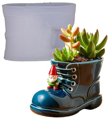 Kreative Arbeit Boot Silikonform Für Harz Pflanzer Stifthalter Zement Gießen Handwerk Urlaub Geschenke Form Vase Silikonform