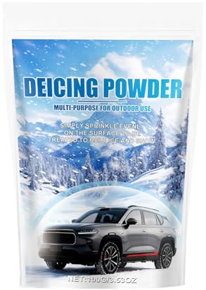 Générique Car Window De-Icer | 100g Defroster for Snow Melting, Window Defroster | for Windshield, Wiper, Car, Camper, Truck, Garage and Highway