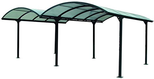Carport Double 28.62m² Gris Anthracite - CAR6048ALRP